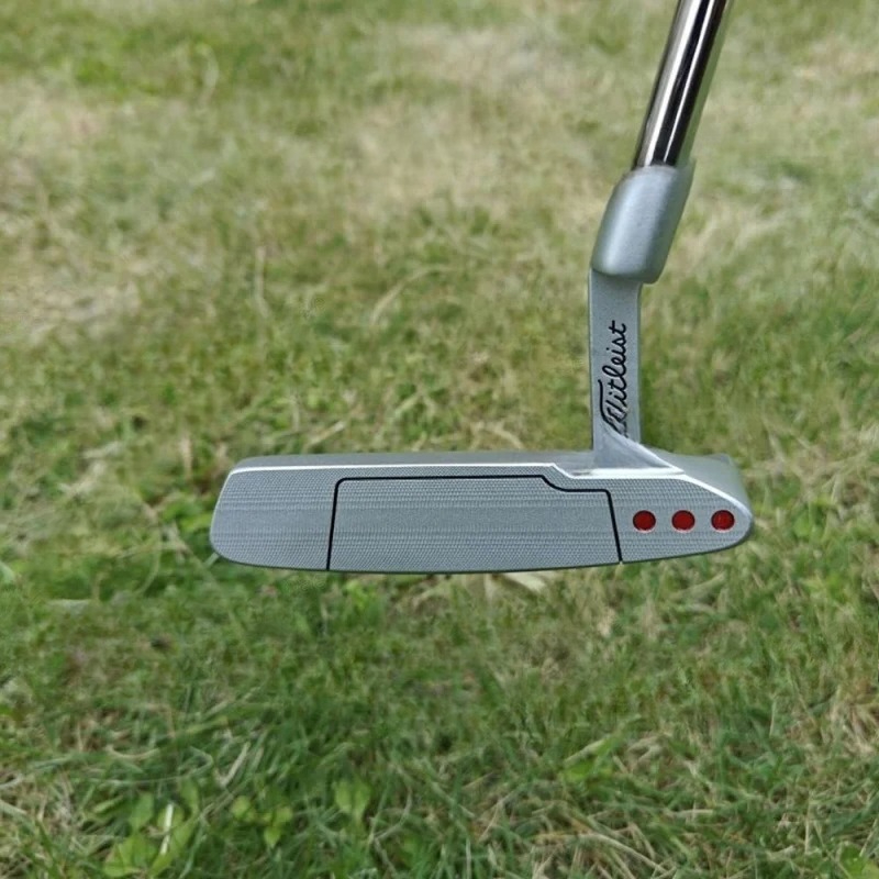 Men'S Accessories Golf - Srebrny Putter Golfowy Trzy Punktowe Końcówki