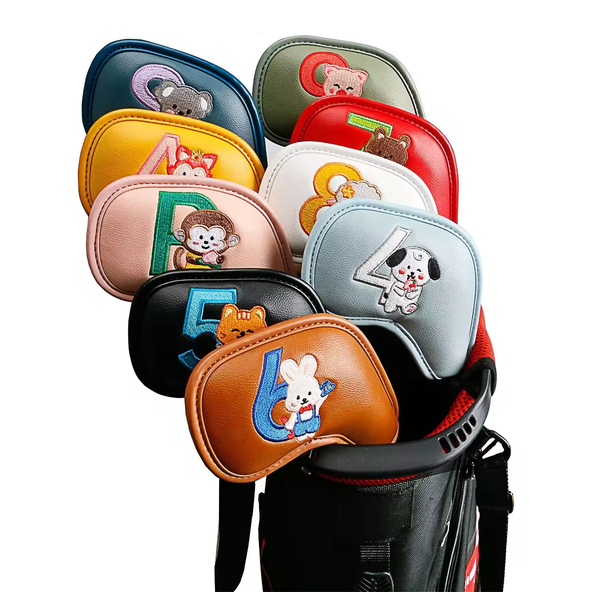 Men'S Accessories Golf - 9 szt. Urocze pokrowce na główki