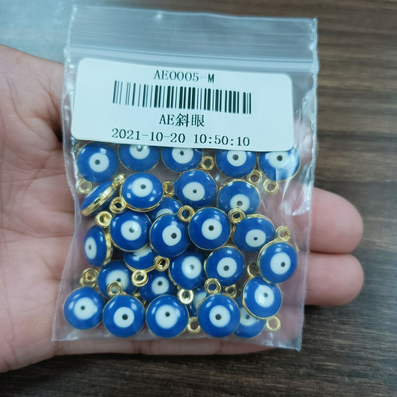 100 szt. zawieszek w kształcie – Men Accessories Evil Eye recenzja i cena