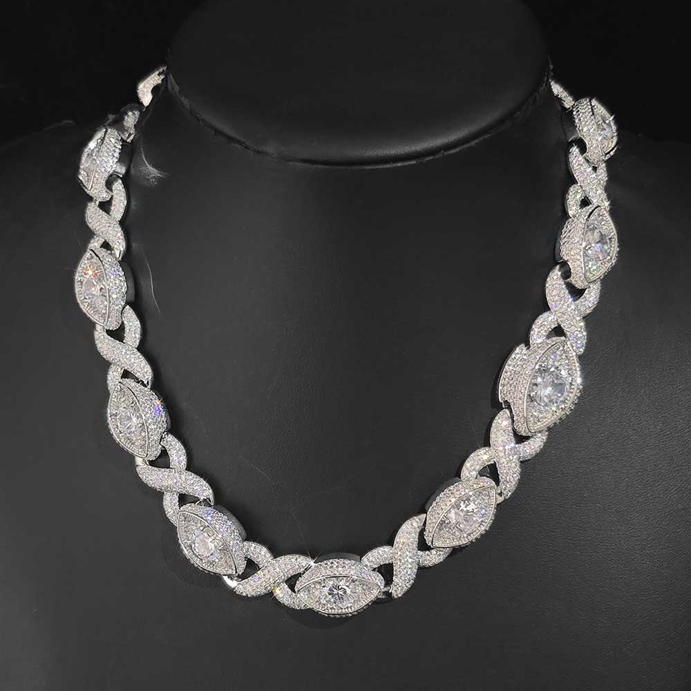 Bransoletka Naszyjnik Łańcuch  – Men Accessories Evil Eye recenzja i cena