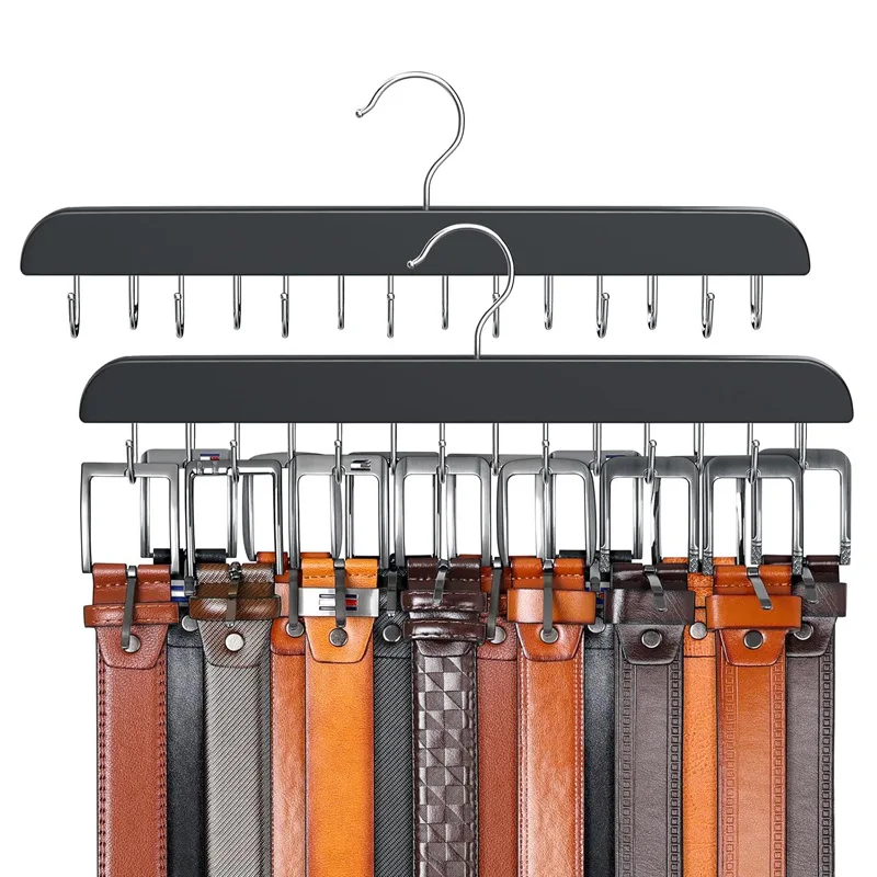 Drewniany wieszak na paski dam – Men'S Accessories Organizer For Wardrobe recenzja i cena